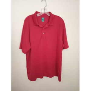 Pro Tour Air Play Golf Polo Shirt Men's Size XL Short Sleeve Red
